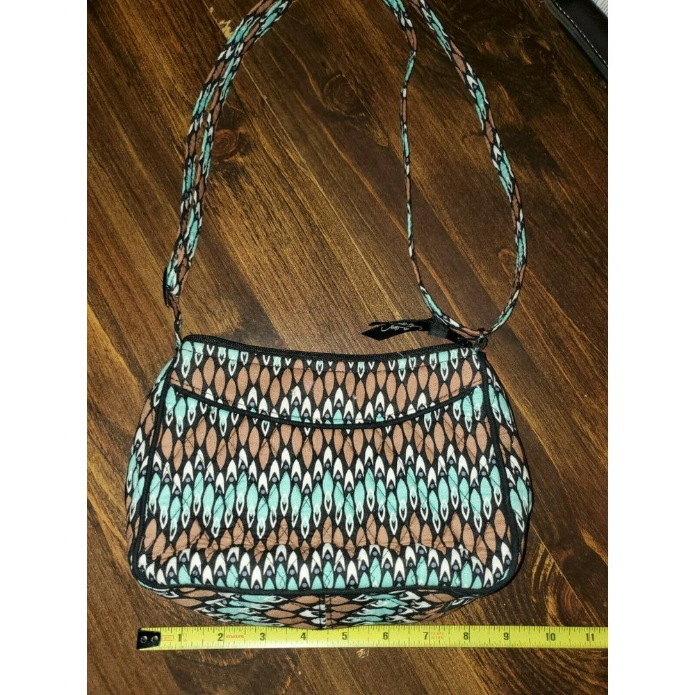VERA BRADLEY Little Crossbody SIERRA STREAM Shoulder Handbag Clutch